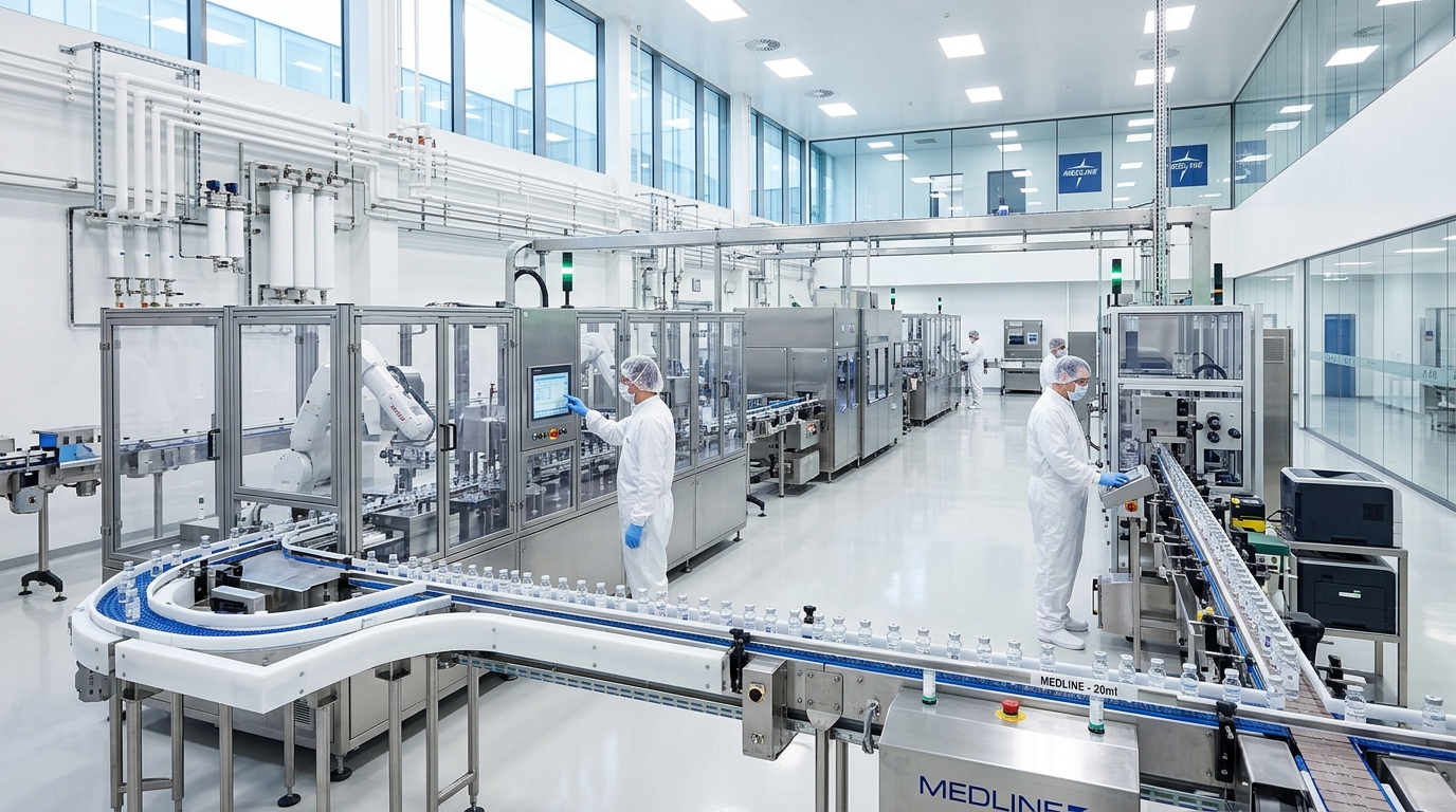 Pristine Automated Production Line
